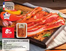 Netto NETTO Tranches de poitrine de porc à la mexicaine offre