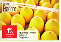 Netto Melon jaune et/ou vert offre