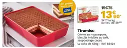Picard Promo - tiramisu offre
