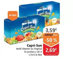 Colruyt Capri sun - multi vitamin ou tropical offre