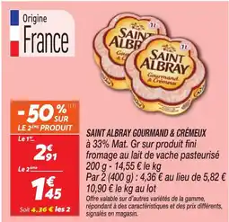 Netto SAINT ALBRAY Gourmand & crémeux offre