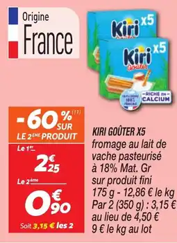 Netto KIRI GOÛTER X5 offre