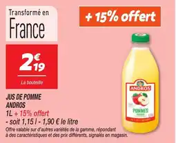 Netto ANDROS Jus de pomme offre