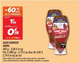 Netto AMORA Sauce barbecue offre