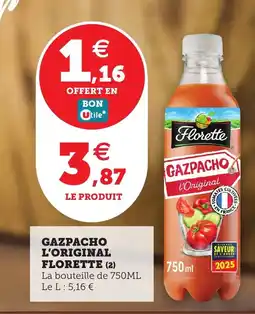Utile FLORETTE Gazpacho l'original offre