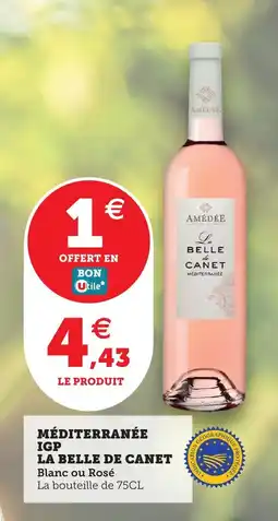 Utile LA BELLE DE CANET Méditerranée igp offre