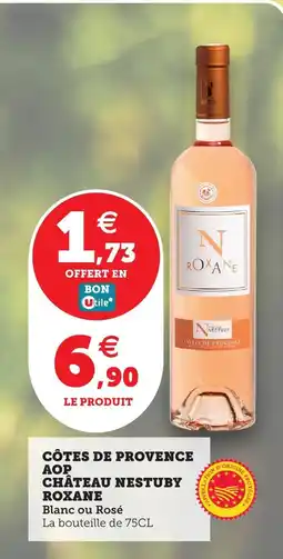 Utile Côtes de provence aop château nestuby roxane offre