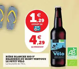 Utile Bière blanche bio 5° brasserie du mont ventoux le petit vélo offre