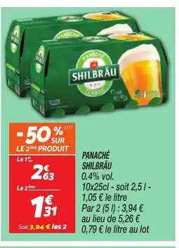 Netto SHILBRÄU Panaché offre
