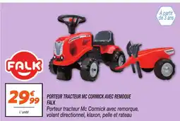 Netto Porteur tracteur mc cormick avec remoque offre