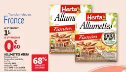 Auchan Supermarché HERTA Allumettes offre