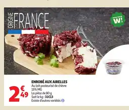 Auchan Supermarché Enrobé aux airelles offre