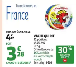 Auchan Supermarché VACHE QUI RIT offre