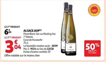 Auchan Supermarché Alsace aop offre