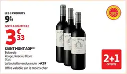 Auchan Supermarché Saint mont aop offre