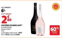 Auchan Supermarché Costières de nimes aop offre