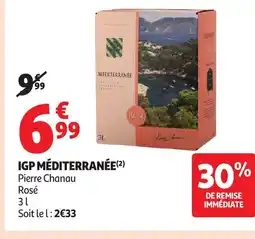 Auchan Supermarché Igp méditerranée offre