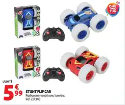 Auchan Supermarché Stunt flip car offre