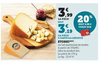 Maximarché Etorki offre