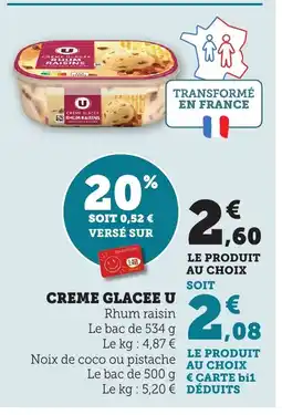 Maximarché Creme glacee u offre