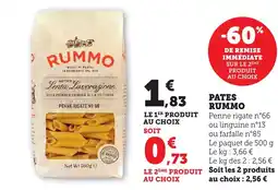 Maximarché RUMMO Pates offre