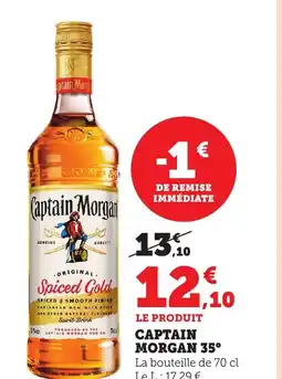 Maximarché CAPTAIN MORGAN 35° offre
