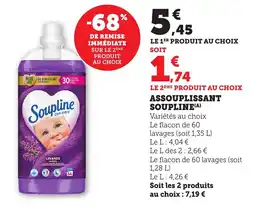 Maximarché SOUPLINE Assouplissant offre