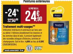 Tridôme Traitement multi-usages offre