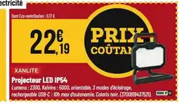 Tridôme XANLITE Projecteur LED IP54 offre