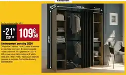 Tridôme Aménagement dressing offre