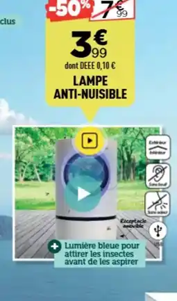 Centrakor Lampe anti-nuisible offre