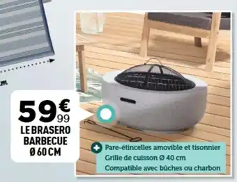 Centrakor Le brasero barbecue offre