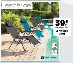 Centrakor Le fauteuil silos offre