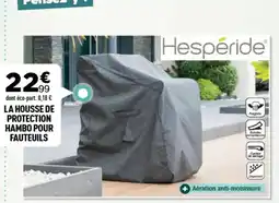 Centrakor La housse de protection hambo pour fauteuils offre