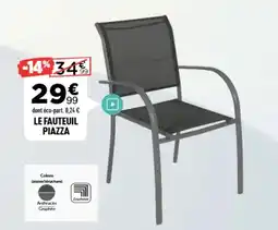 Centrakor Le fauteuil piazza offre