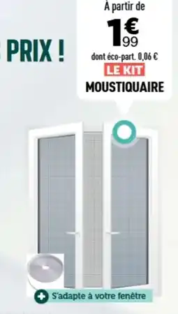 Centrakor Le kit moustiquaire offre