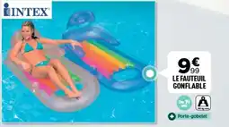 Centrakor INTEX Le fauteuil gonflable offre
