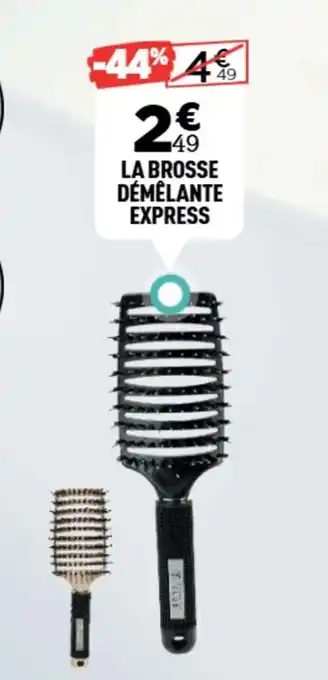 Centrakor La brosse démélante express offre