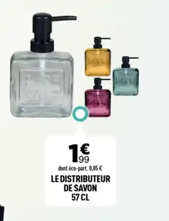 Centrakor Le distributeur de savon offre