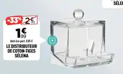 Centrakor Le distributeur de cotons sélena offre