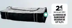 Centrakor La housse de rangement dessous de lit offre