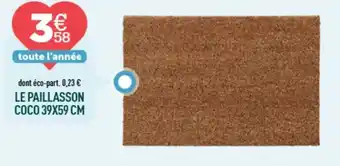 Centrakor Le paillasson coco offre