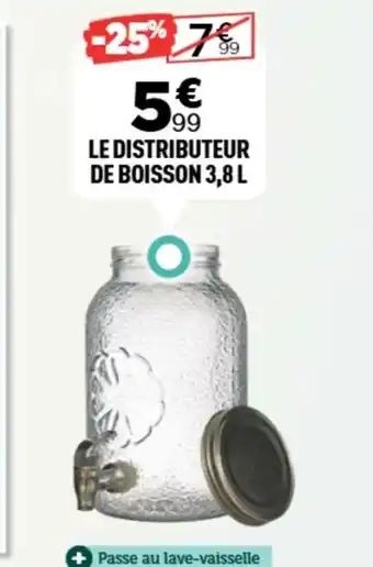 Centrakor Le distributeur de boisson offre