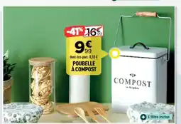 Centrakor Poubelle à compost offre