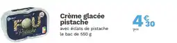 Picard Crème glacée pistache offre