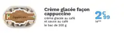 Picard Crème glacée façon cappuccino offre