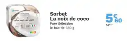 Picard Sorbet La noix de coco offre