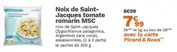 Picard Noix de Saint-Jacques tomate romarin offre
