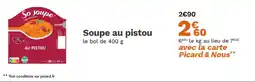 Picard Soupe au pistou offre