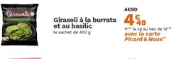 Picard Girasoli à la burrata et au basilic offre